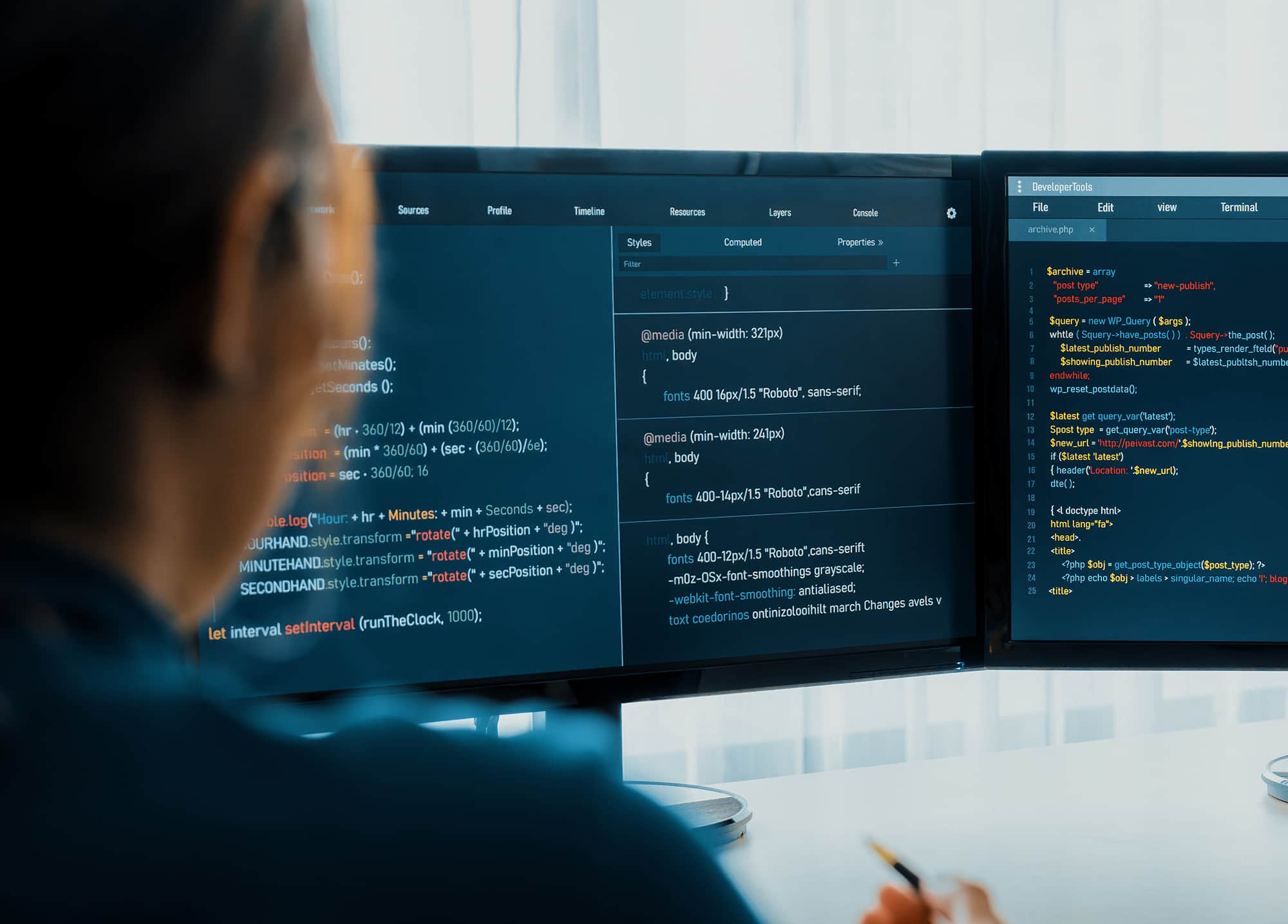 Website coding